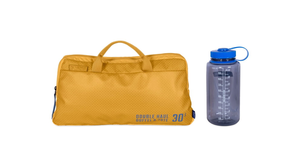 NEMO Equipment Double Haul Convertible Duffel Bag, 30L, Chai, 811666035950