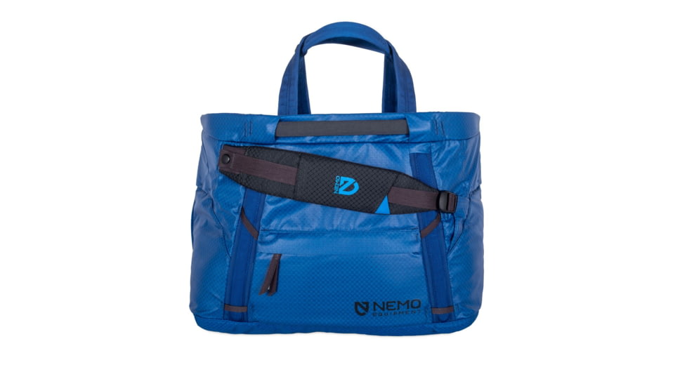 NEMO Equipment Double Haul Convertible Duffel Bag, 30L, Lake, 811666035943