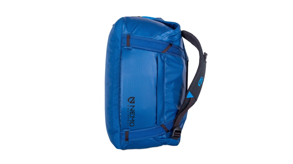 NEMO Equipment Double Haul Convertible Duffel Bag, 30L, Lake, 811666035943