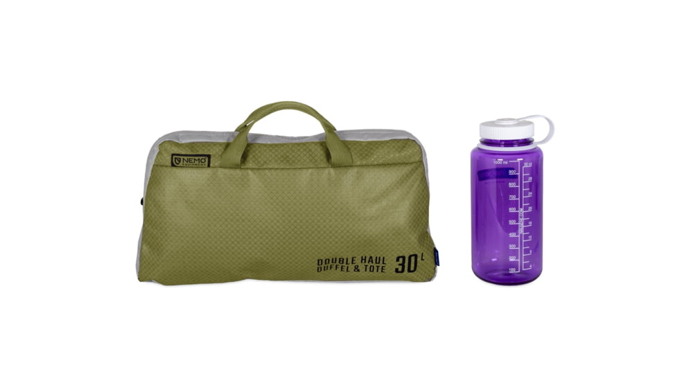 NEMO Equipment Double Haul Convertible Duffel Bag, 30L, Nova, 811666035936
