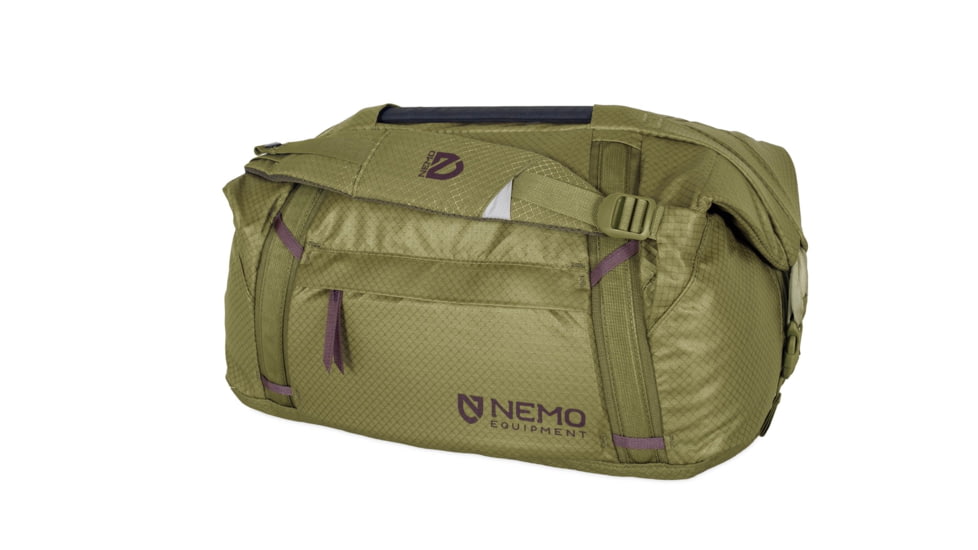 NEMO Equipment Double Haul Convertible Duffel Bag, 30L, Nova, 811666035936