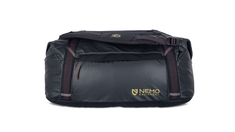 NEMO Equipment Double Haul Convertible Duffel Bag, 55L, Black, 811666035004