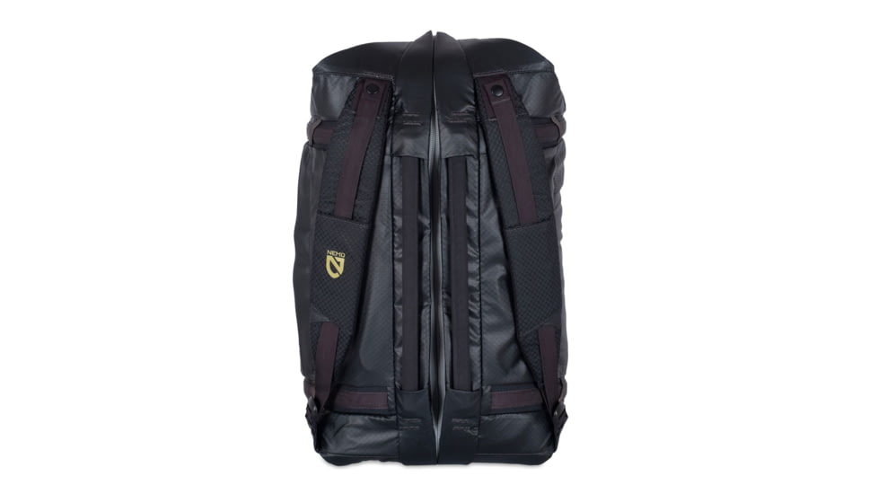 NEMO Equipment Double Haul Convertible Duffel Bag, 55L, Black, 811666035004