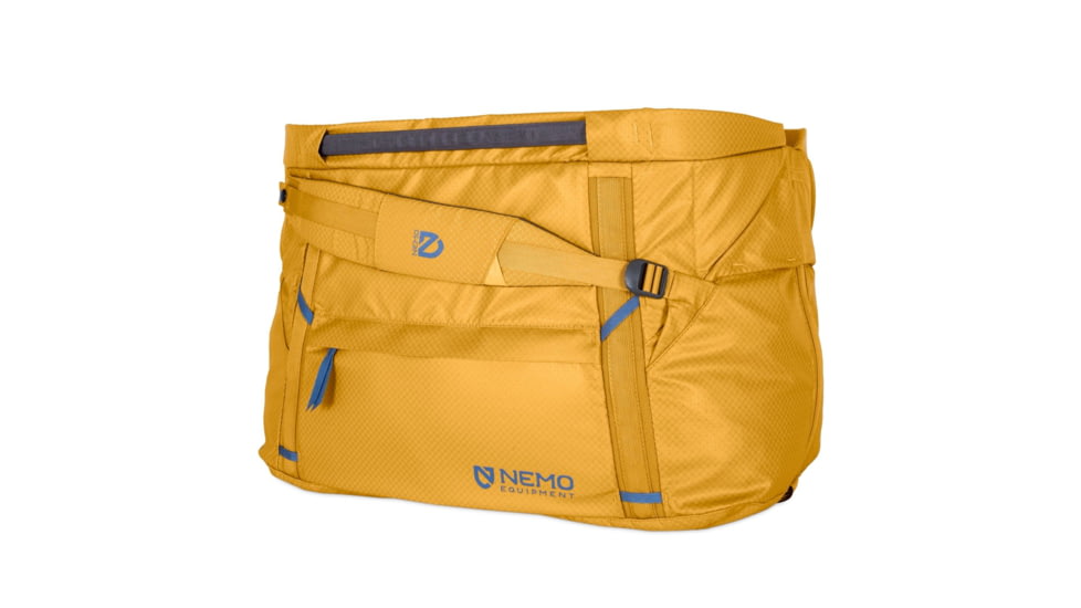 NEMO Equipment Double Haul Convertible Duffel Bag, 55L, Chai, 811666034977