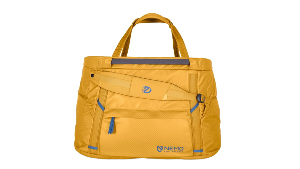 NEMO Equipment Double Haul Convertible Duffel Bag, 55L, Chai, 811666034977