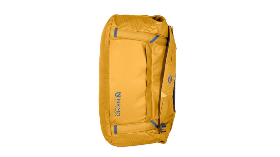 NEMO Equipment Double Haul Convertible Duffel Bag, 55L, Chai, 811666034977