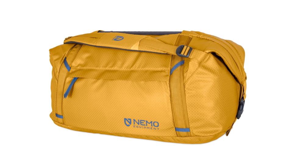 NEMO Equipment Double Haul Convertible Duffel Bag, Chai, 55L, 811666034977