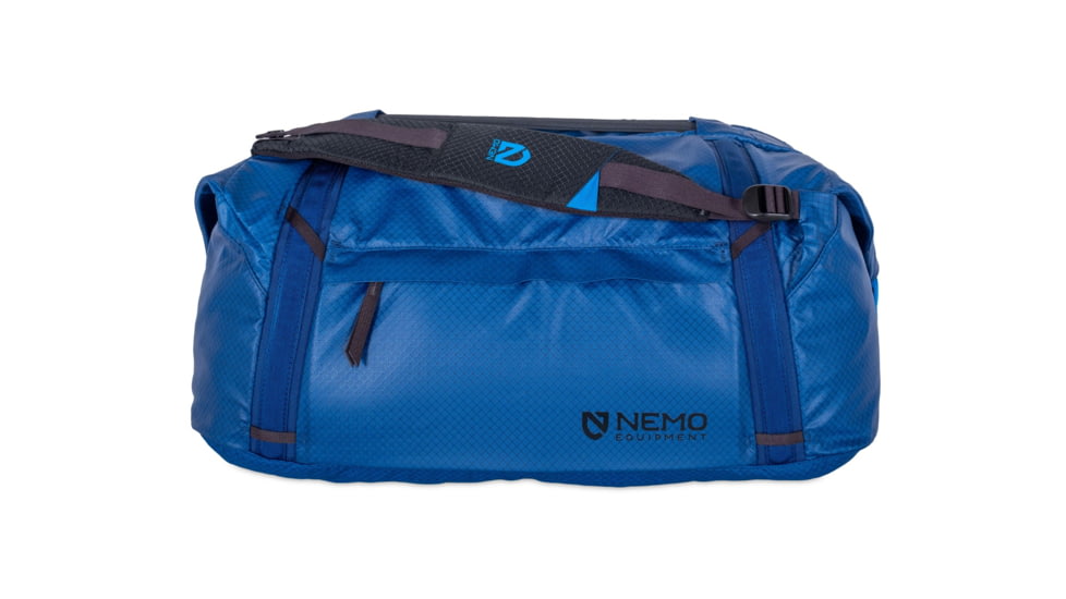 NEMO Equipment Double Haul Convertible Duffel Bag, 55L, Lake, 811666034991
