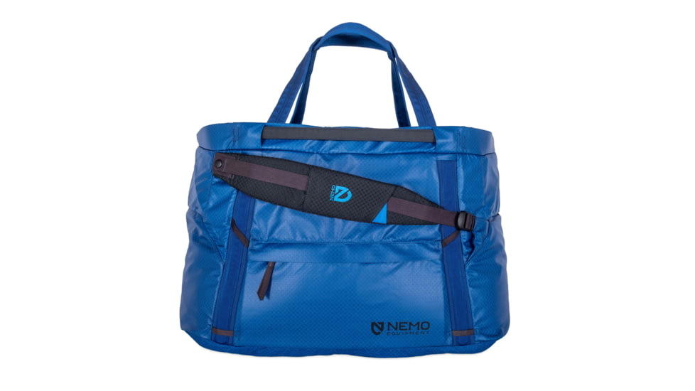 NEMO Equipment Double Haul Convertible Duffel Bag, 55L, Lake, 811666034991