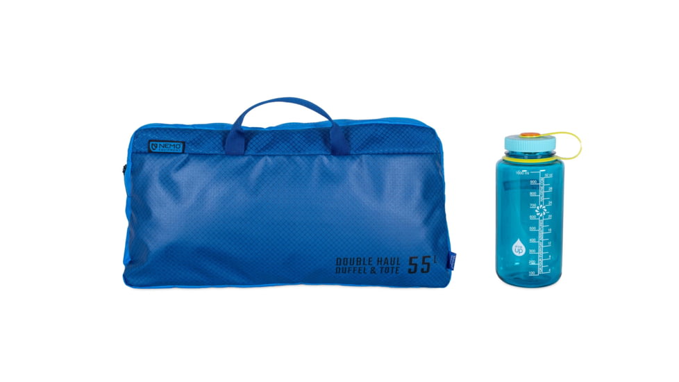 NEMO Equipment Double Haul Convertible Duffel Bag, 55L, Lake, 811666034991