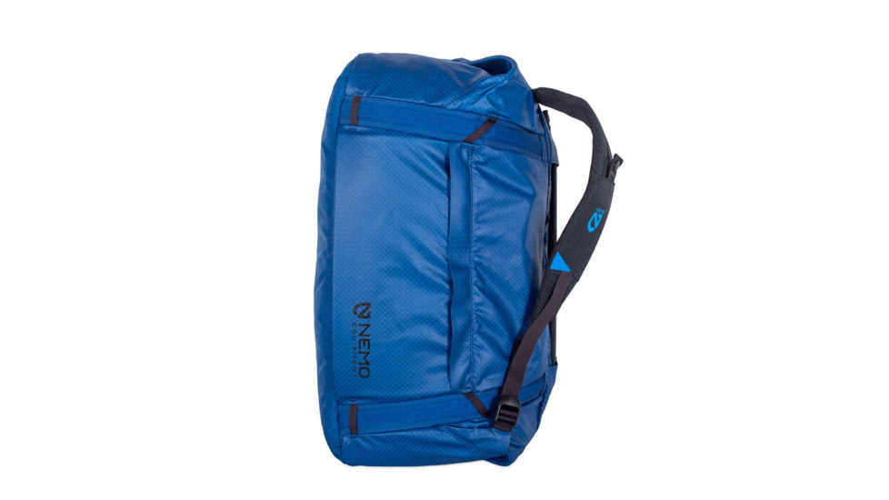 NEMO Equipment Double Haul Convertible Duffel Bag, 55L, Lake, 811666034991