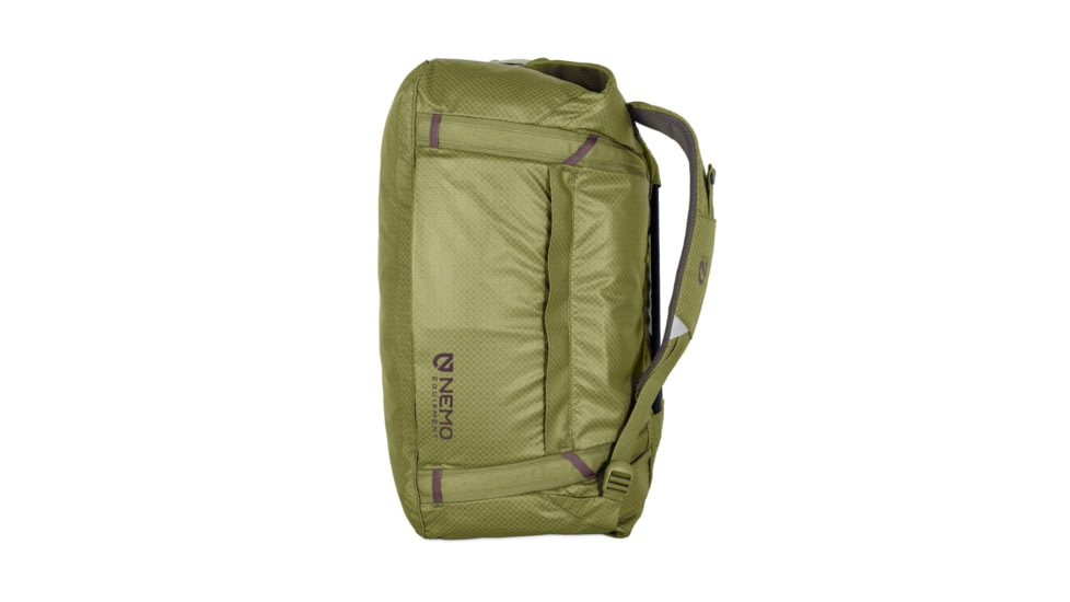NEMO Equipment Double Haul Convertible Duffel Bag, 55L, Nova, 811666034984
