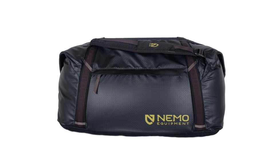 NEMO Equipment Double Haul Convertible Duffel Bag, 70L, Black, 811666035967