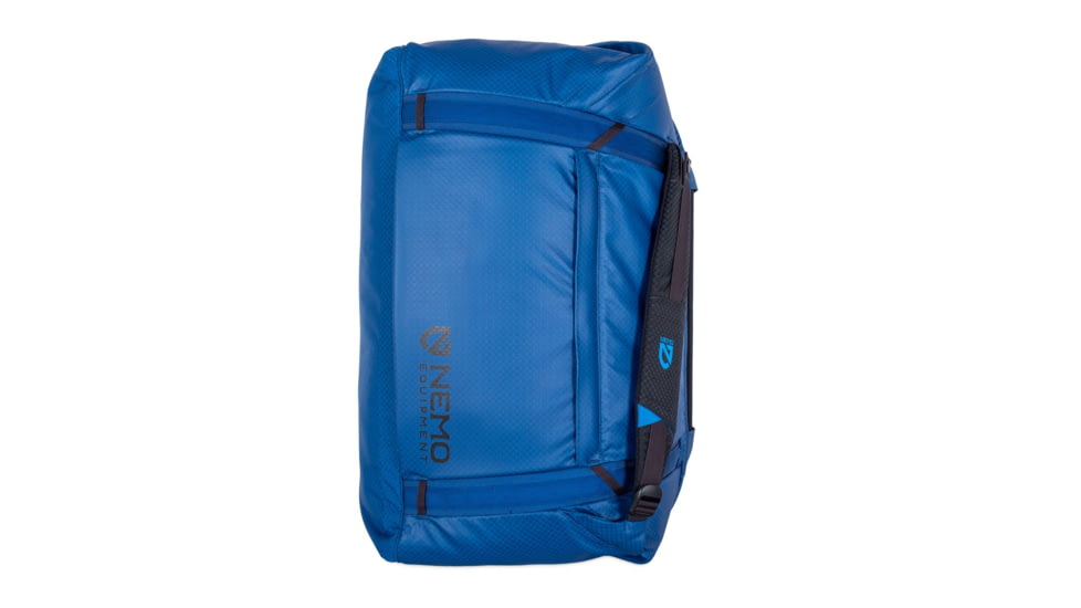 NEMO Equipment Double Haul Convertible Duffel Bag, 70L, Lake, 811666033611