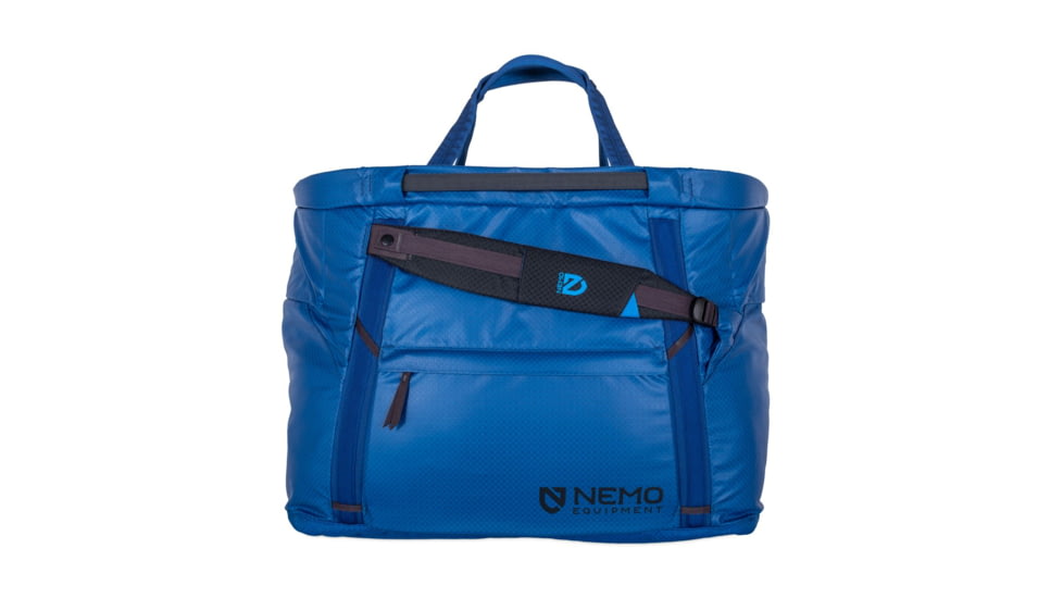 NEMO Equipment Double Haul Convertible Duffel Bag, 70L, Lake, 811666033611
