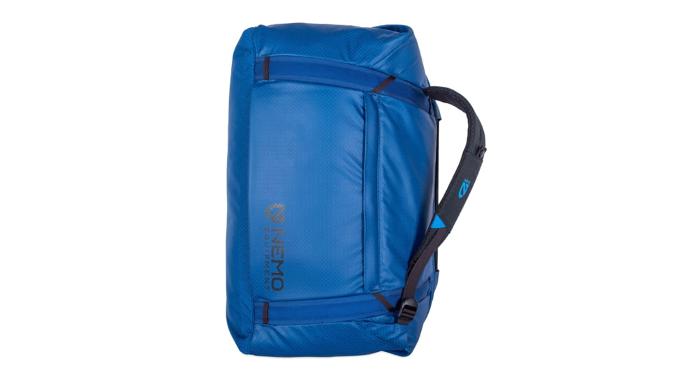NEMO Equipment Double Haul Convertible Duffel Bag, 70L, Lake, 811666033611