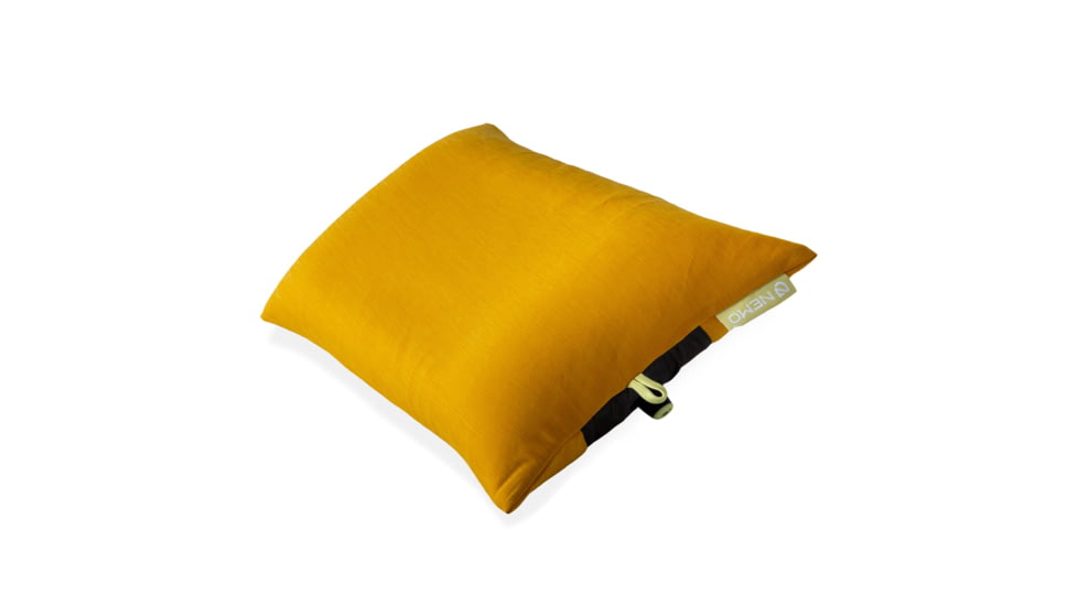 NEMO Equipment Fillo Elite Pillow, Mango/Citron, 811666033970