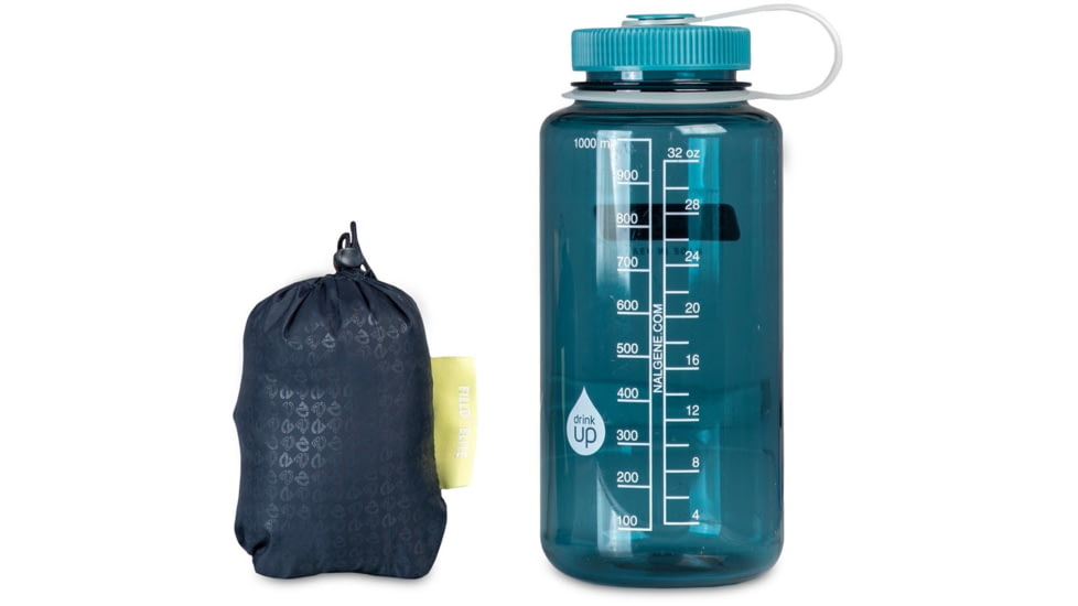 NEMO Equipment Fillo Elite Ultralight Backpacking Pillow, Blue Horizon / Citron, 811666036018