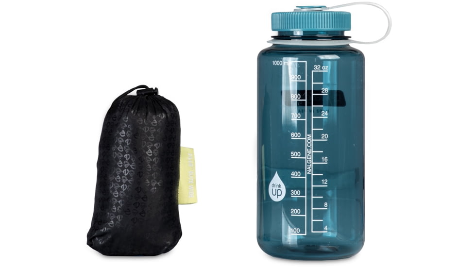 NEMO Equipment Fillo Elite Wide Ultralight Backpacking Pillow, Blue Horizon / Citron, 811666036049