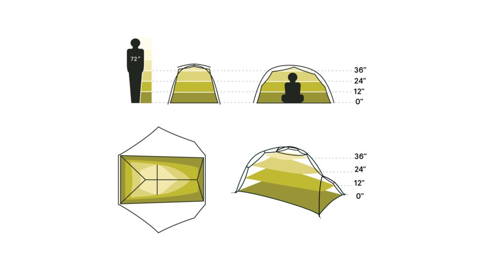 NEMO Equipment Firefly Tent- 2 Person, 811666031396