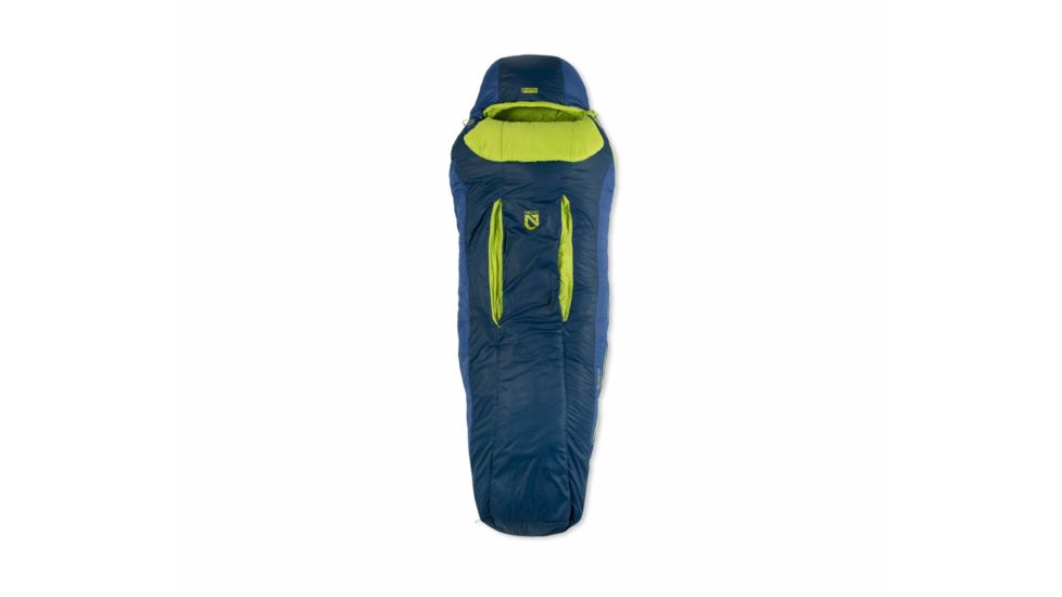 NEMO Equipment Forte 20 Sleeping Bag - Mens, Glow/Abyss, Regular, Left Zip, 811666030832