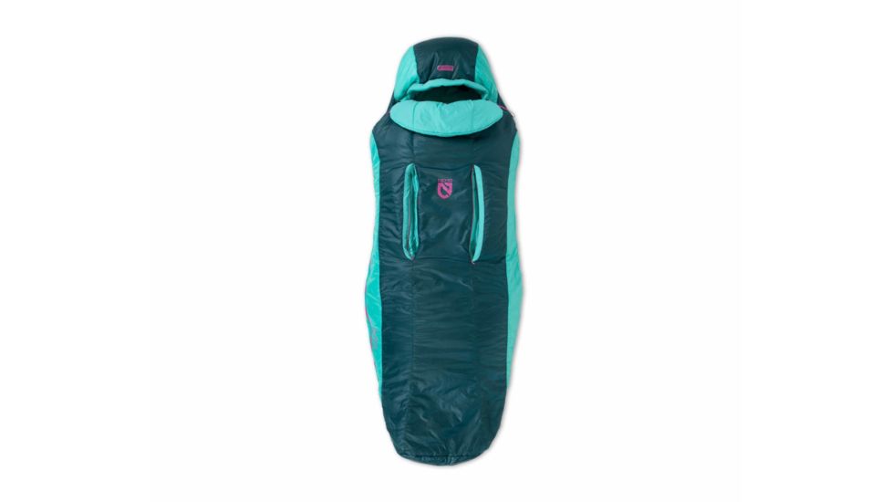 NEMO Equipment Forte 35 Sleeping Bag - Womens, Twilight/Aurora, Regular, Right Zip, 811666030894