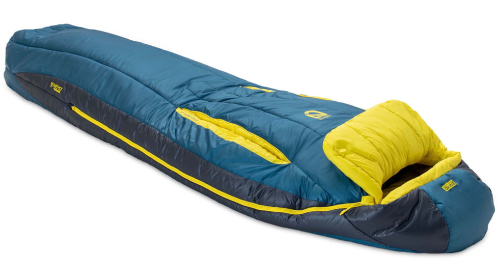 NEMO Equipment Forte Endless Promise 20 Sleeping Bag - Mens, Abyss/Green Sheen, Regular, 811666035110