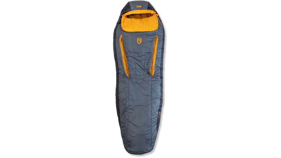NEMO Equipment Forte Endless Promise 35 Regular Sleeping Bag - Mens, Fortress/Mango, Regular, 811666035134