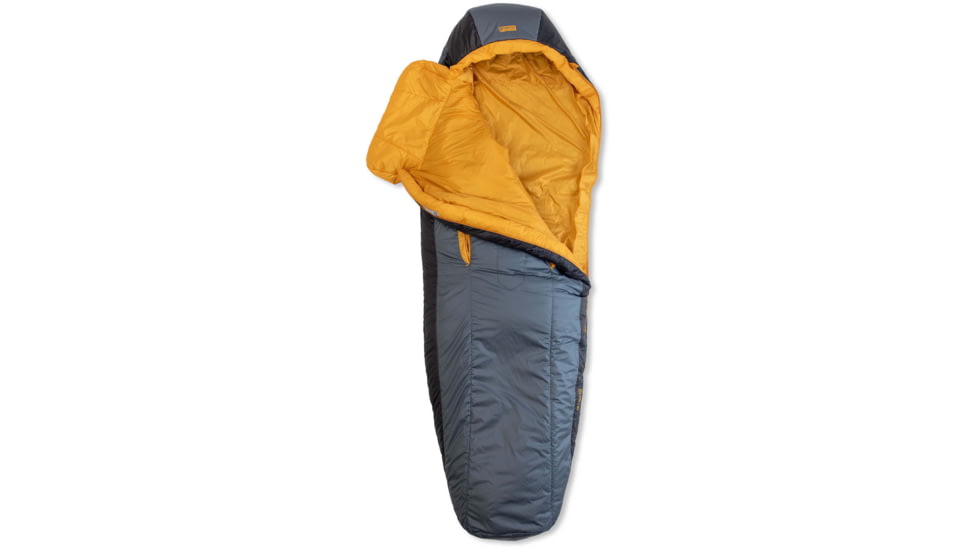 NEMO Equipment Forte Endless Promise 35 Regular Sleeping Bag - Mens, Fortress/Mango, Regular, 811666035134