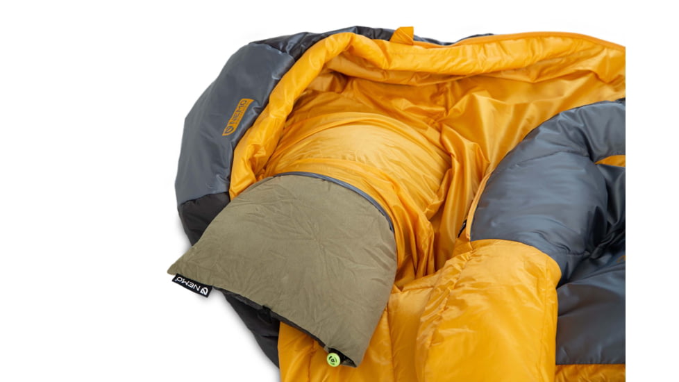NEMO Equipment Forte Endless Promise 35 Regular Sleeping Bag - Mens, Fortress/Mango, Regular, 811666035134