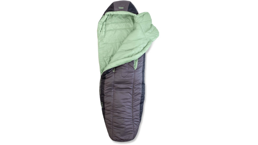 NEMO Equipment Forte Endless Promise 35 Sleeping Bag - Womens, Plum Gray/Celadon Green, Regular, 811666035233