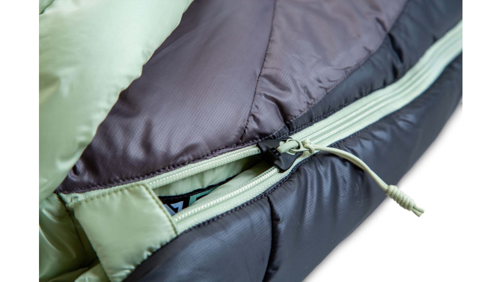 NEMO Equipment Forte Endless Promise 35 Sleeping Bag - Womens, Plum Gray/Celadon Green, Regular, 811666035233