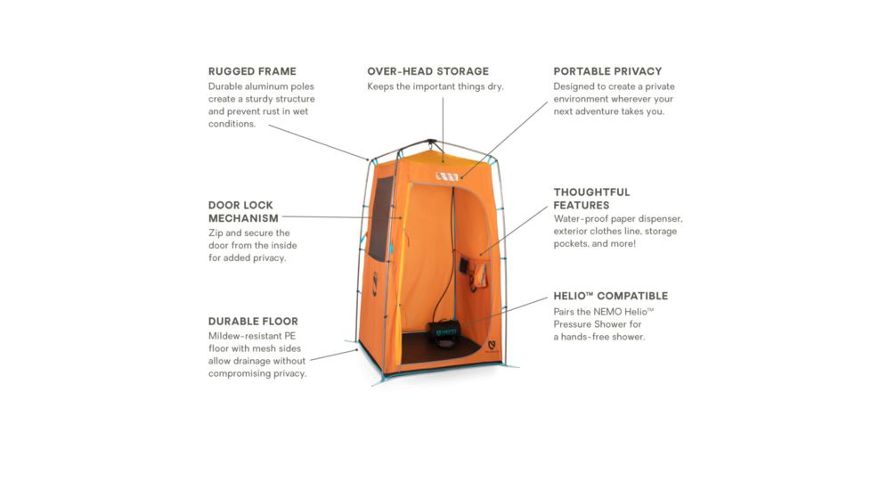 NEMO Equipment Heliopolis Camping Gear, 811666031716