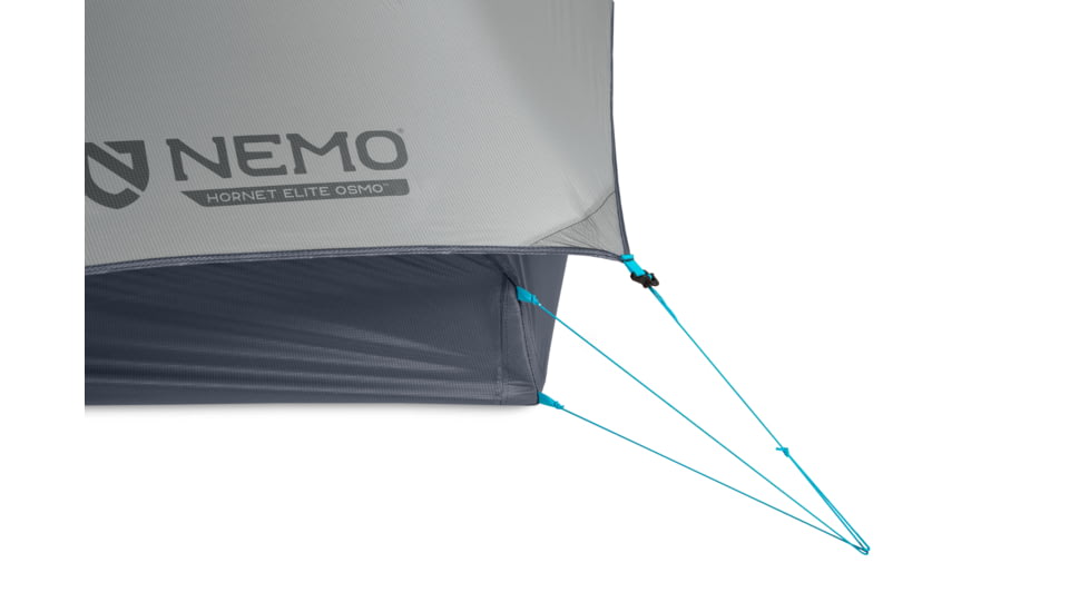 NEMO Equipment Hornet Elite 1P Tent - 1 Person, 3 Season, Aluninum/Stormy Night, 811666034076