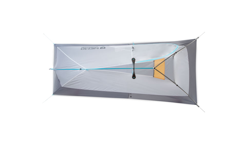 NEMO Equipment Hornet Elite 1P Tent - 1 Person, 3 Season, Aluninum/Stormy Night, 811666034076