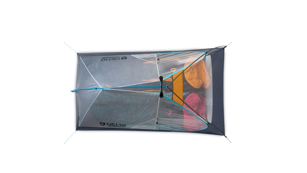 NEMO Equipment Hornet Elite 2P Tent - 2 Person, 3 Season, Aluninum/Stormy Night, 811666034083