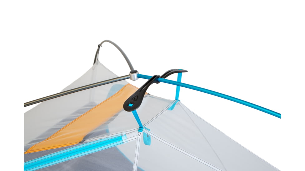 NEMO Equipment Hornet Elite 2P Tent - 2 Person, 3 Season, Aluninum/Stormy Night, 811666034083