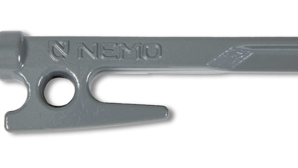 NEMO Equipment Javelin Tent Stake, Grey, One Size, 811666030009