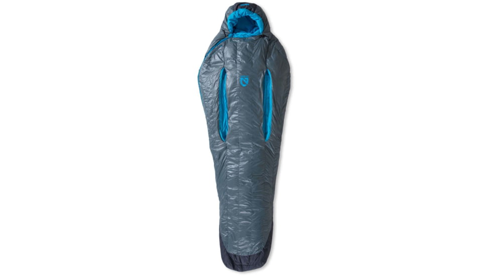 NEMO Equipment Kayu 30 Degrees Sleeping Bag - Women's, Fortress/Plasma, Regular, 811666033383