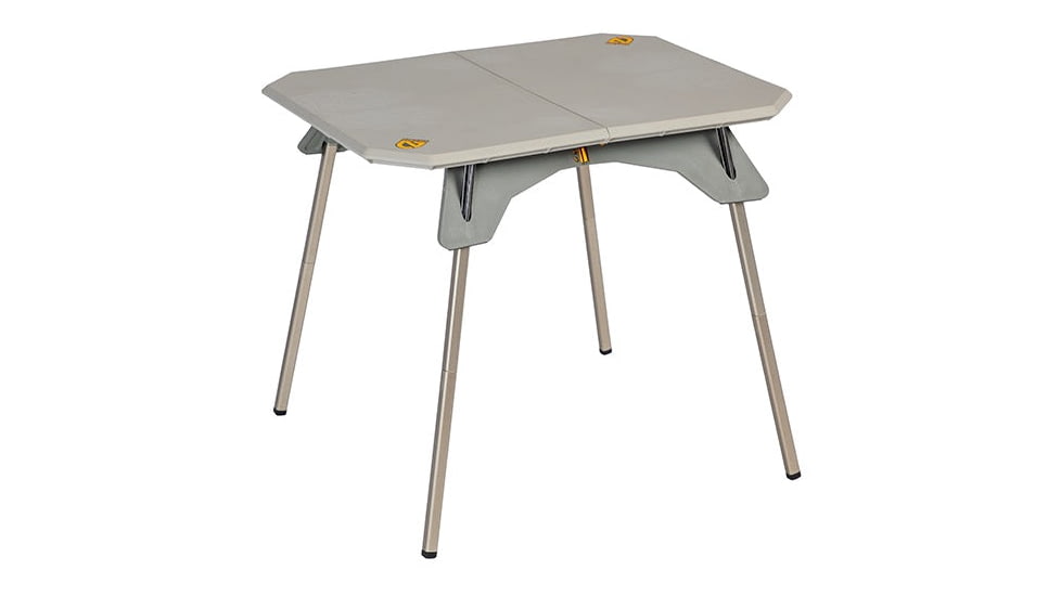 NEMO Equipment Moonlander Dual- Height Camp Table, Fog, 811666036117