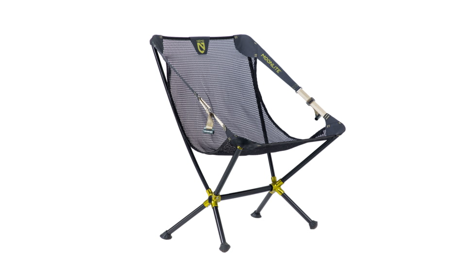 NEMO Equipment Moonlite Reclining Camp Chair, Black Pearl, 811666036735