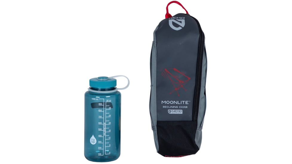 NEMO Equipment Moonlite Reclining Camp Chair, Deep Claret, 811666036131