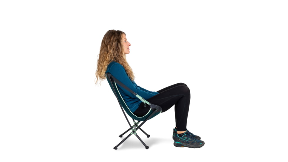 NEMO Equipment Moonlite Reclining Camp Chair, Lagoon, 811666036742
