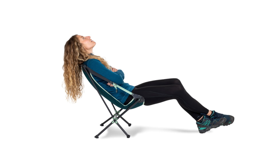 NEMO Equipment Moonlite Reclining Camp Chair, Lagoon, 811666036742
