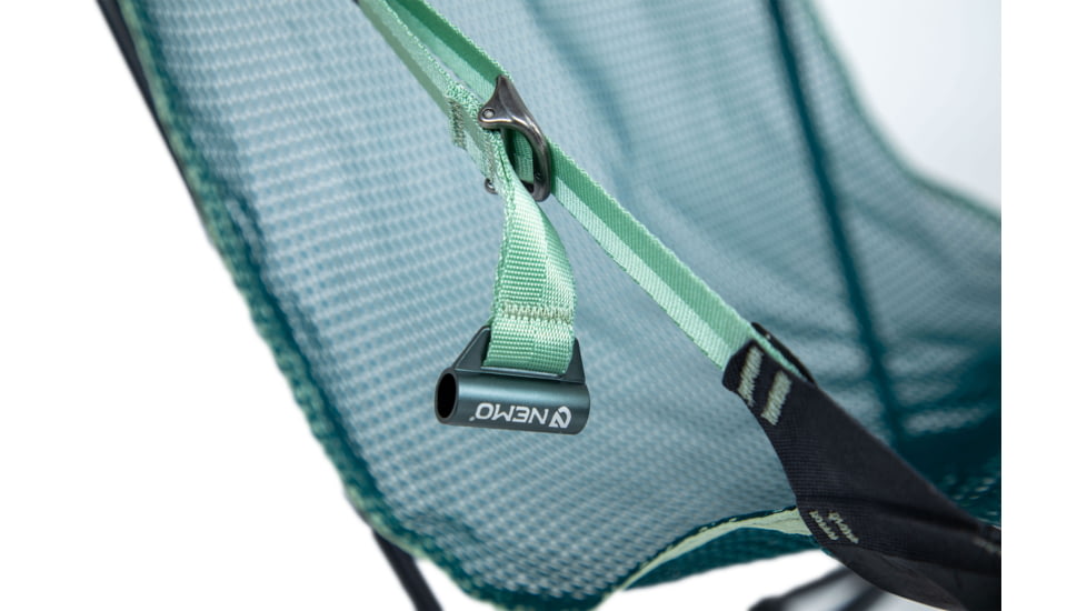 NEMO Equipment Moonlite Reclining Camp Chair, Lagoon, 811666036742