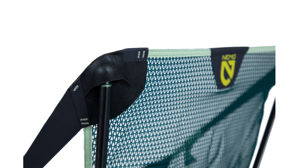 NEMO Equipment Moonlite Reclining Camp Chair, Lagoon, 811666036742