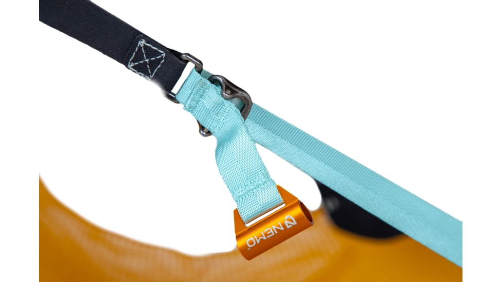 NEMO Equipment Moonlite Reclining Camp Chair, Mango / Frost, 811666032928