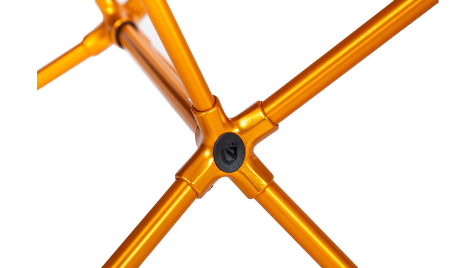 NEMO Equipment Moonlite Reclining Camp Chair, Mango/Frost, 811666032928