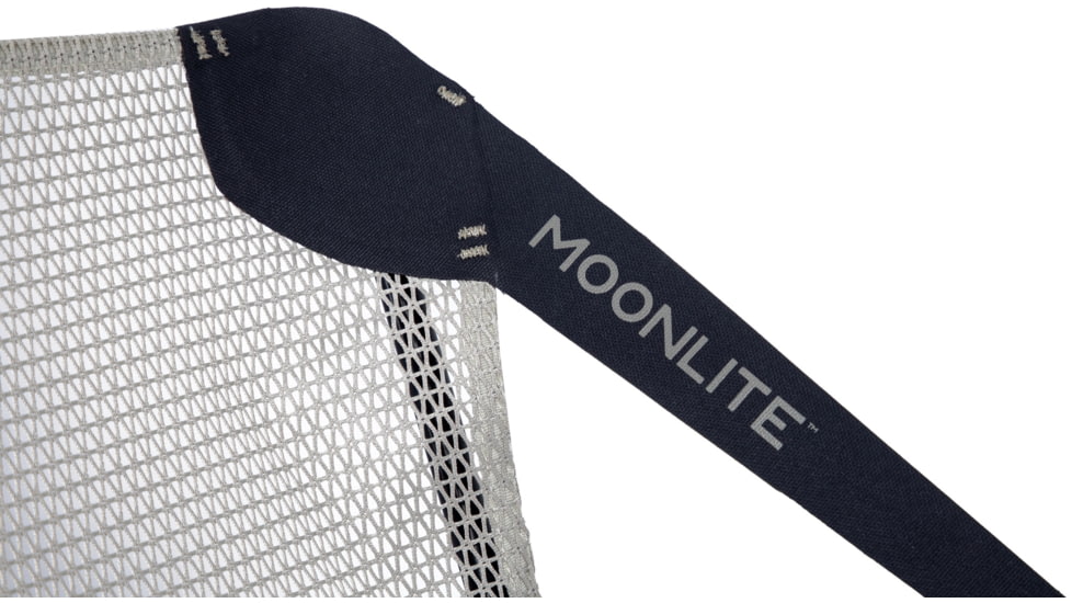 NEMO Equipment Moonlite Reclining Camp Chair, Pelican Gray, 811666036148