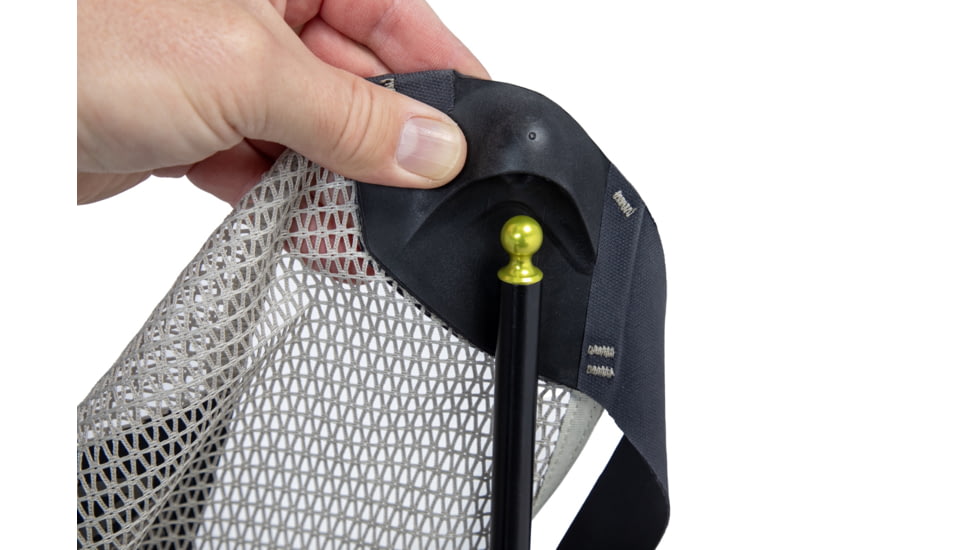 NEMO Equipment Moonlite Reclining Camp Chair, Pelican Gray, 811666036148